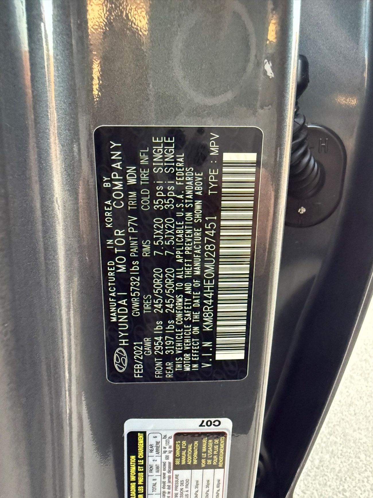 هيونداي باليساد 3.8L GDi (AWD) Premium