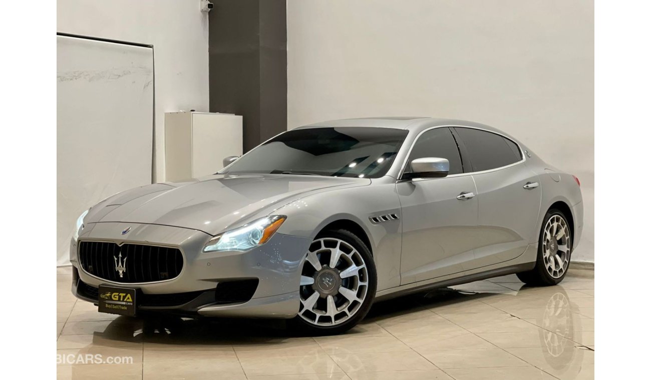 مازيراتي كواتروبورتي 2014 Maserati Quattroporte S Special Edition, Full Service History, Warranty, GCC