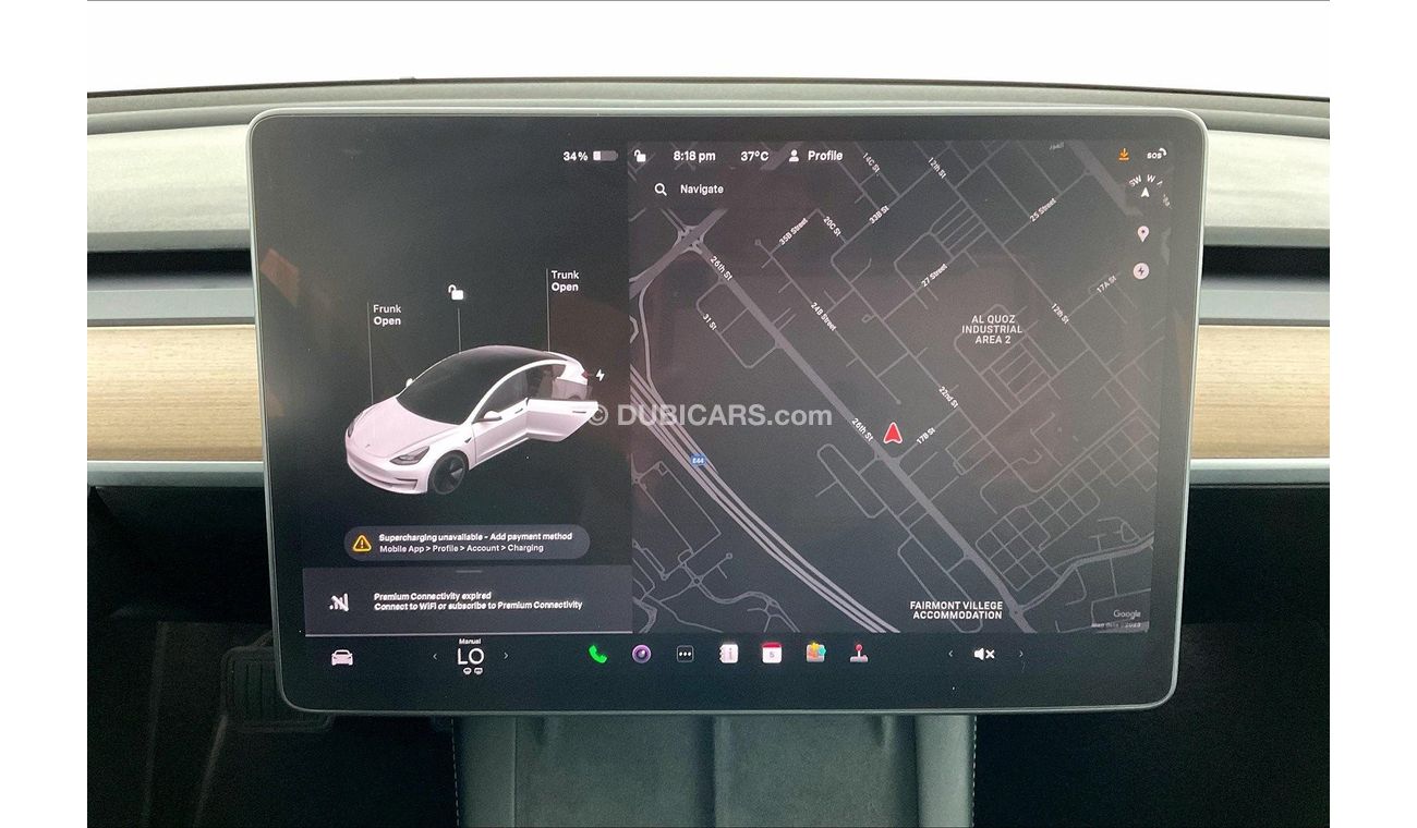 Used Tesla Model 3 Long Range (Dual Motor) 2022 for sale in Dubai 671423