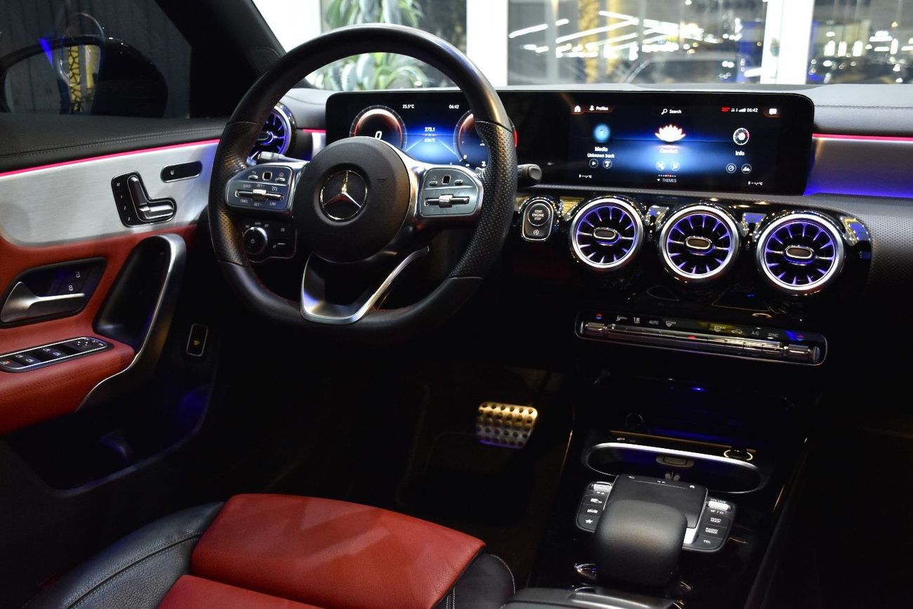 Mercedes-Benz CLA 250 EXCELLENT DEAL for our Mercedes Benz CLA 250 ( 2021 Model ) in Black Color GCC Specs