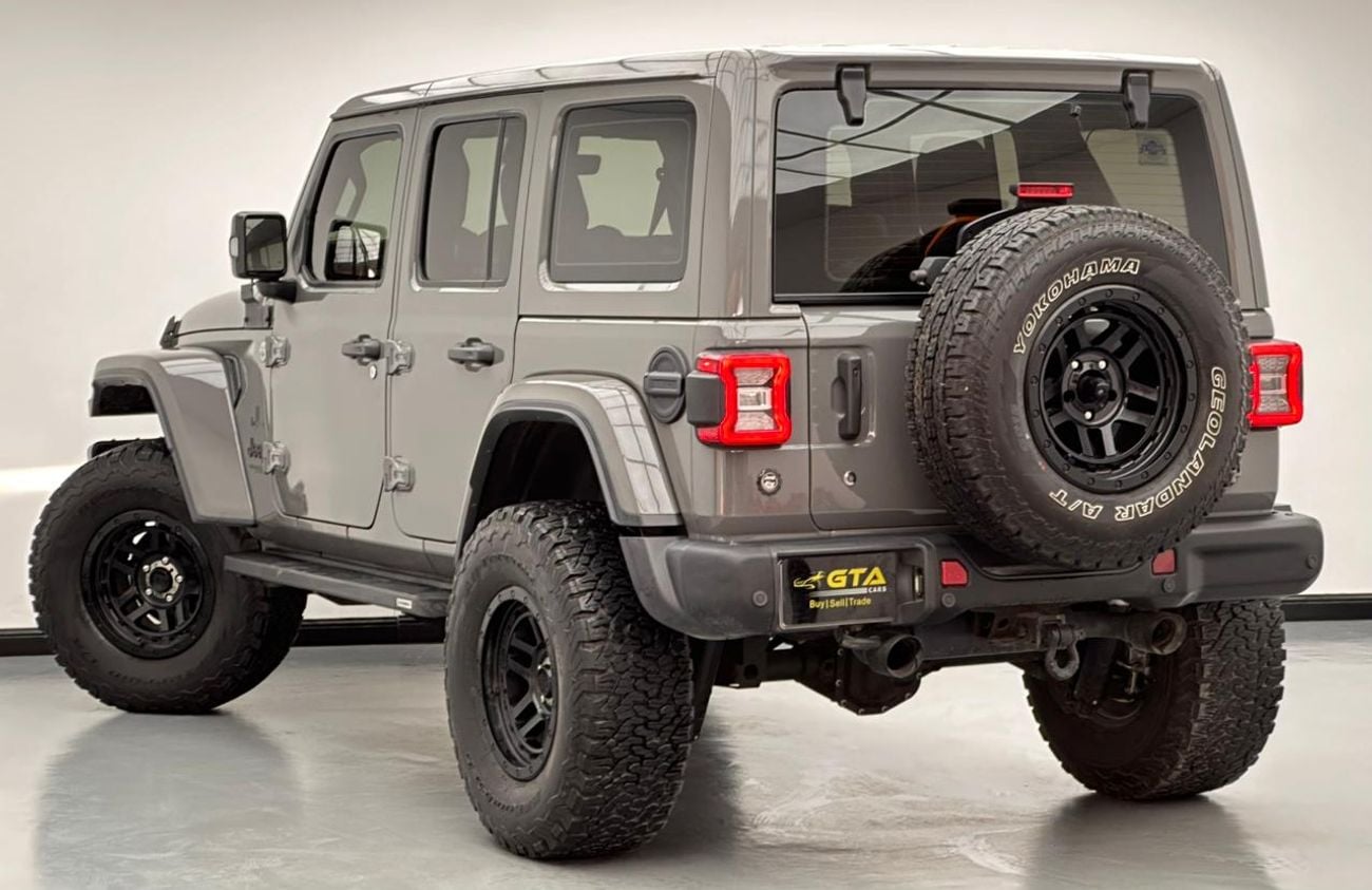 Jeep Wrangler 2019 Jeep Wrangler Unlimited Sahara, Oct/2026 Jeep Warranty, Jeep Full Service History, GCC