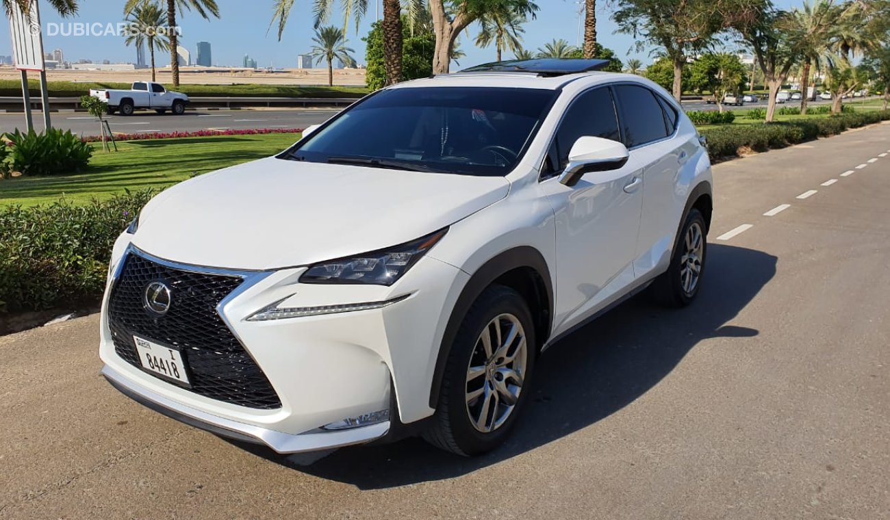 Lexus NX200t lEXUS NX200 WHITE COLOUR PLATINUM EDITION  FULL OPTION