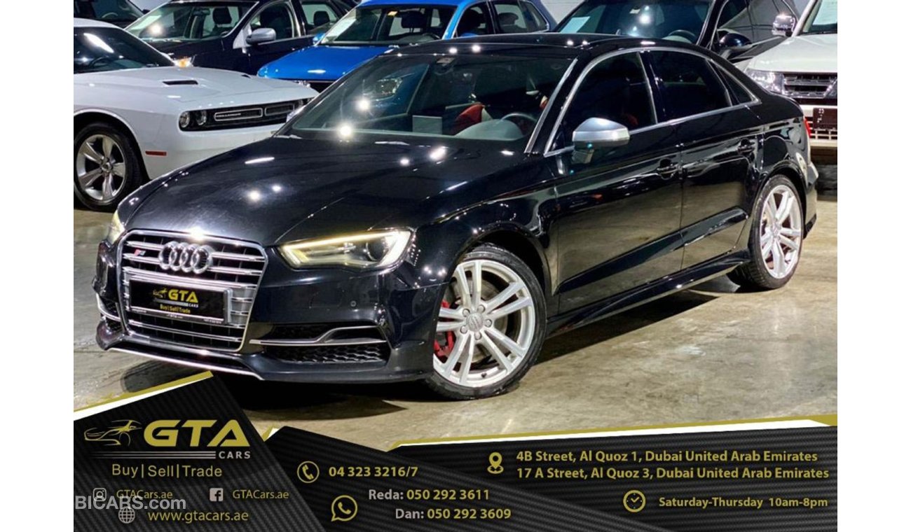 Audi S3 2016 Audi S3, Warranty, Full Service History, Single Expat Owner, Excellent Condition, Low KMs, GCC