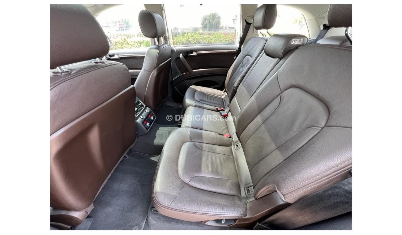 Audi Q7 FSI quattro S-Line AUDI Q7 2014 GCC S LINE FULL OPTIONS 7 SEATER IN PERFECT CONDITION