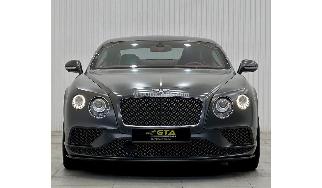 Bentley Continental GT 2016 Bentley Continental GT Speed, Warranty, Full Service History, Low Kms, GCC