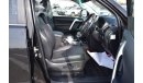تويوتا برادو diesel black color right hand drive 2.8L full option year 2018