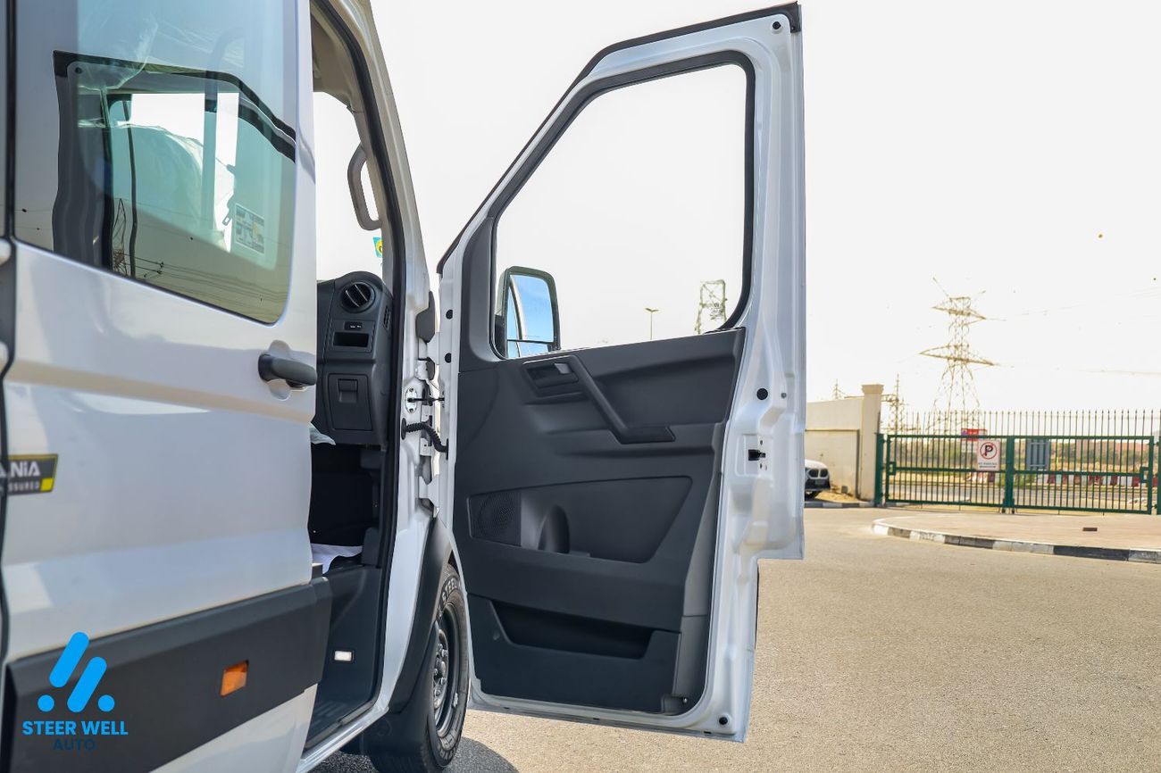 فورس أوربانيا 2026 GCC Specs | 14-Seater | 2.6L Turbo DSL | High Roof | 5 Speed MT | Passenger Van | For Export