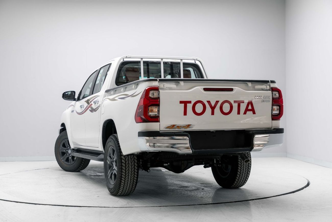 Toyota Hilux Double Cab 2.7L - Manual - Super White Inside Red | Export Only