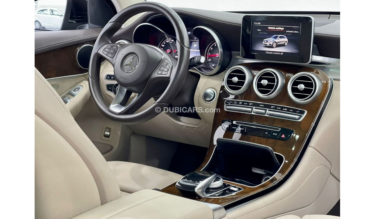 مرسيدس بنز GLC 250 AMG 2016 Mercedes-Benz GLC 250 4 Matic, Full Mercedes History, Warranty, Low Kms, GCC