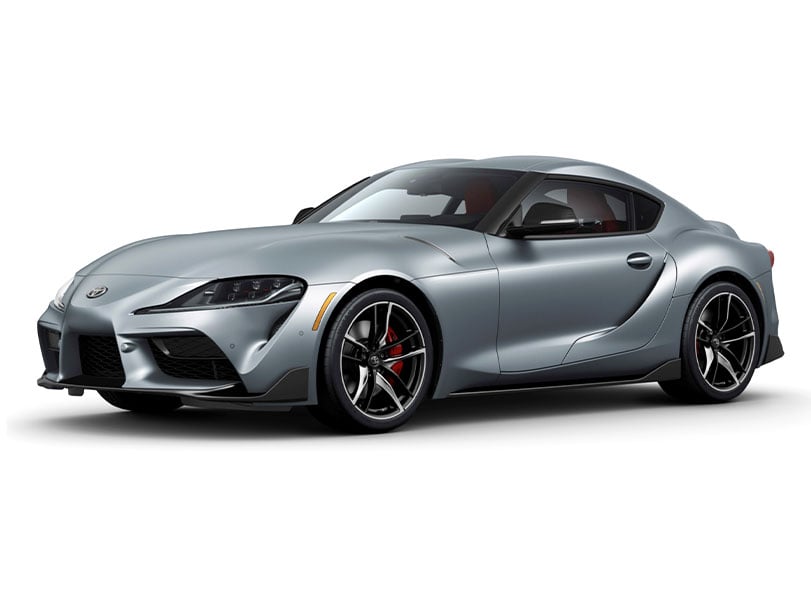 Toyota Supra cover - Front Left Angled