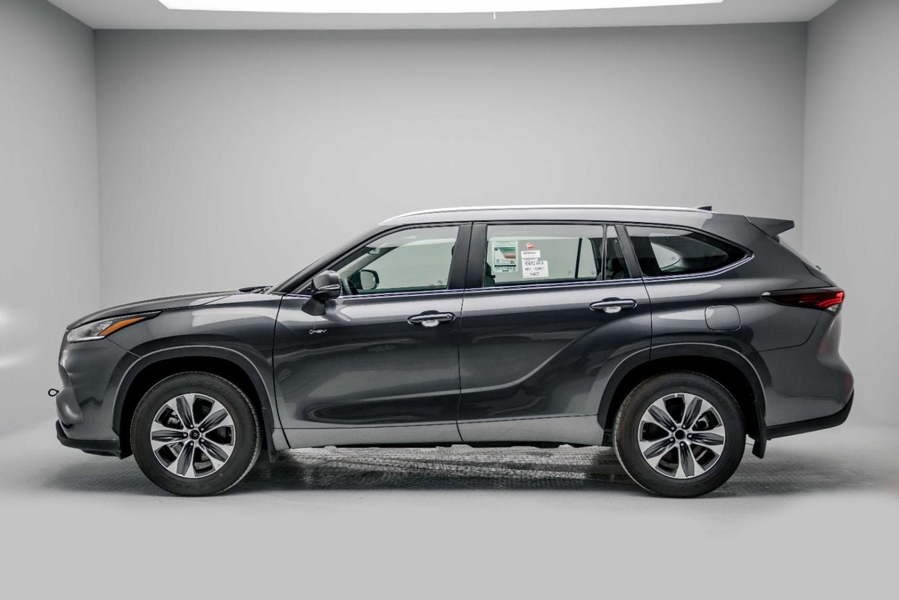 تويوتا هايلاندر GLE Hybrid 2.5L - Grey Metallic Inside Grey | Export Only