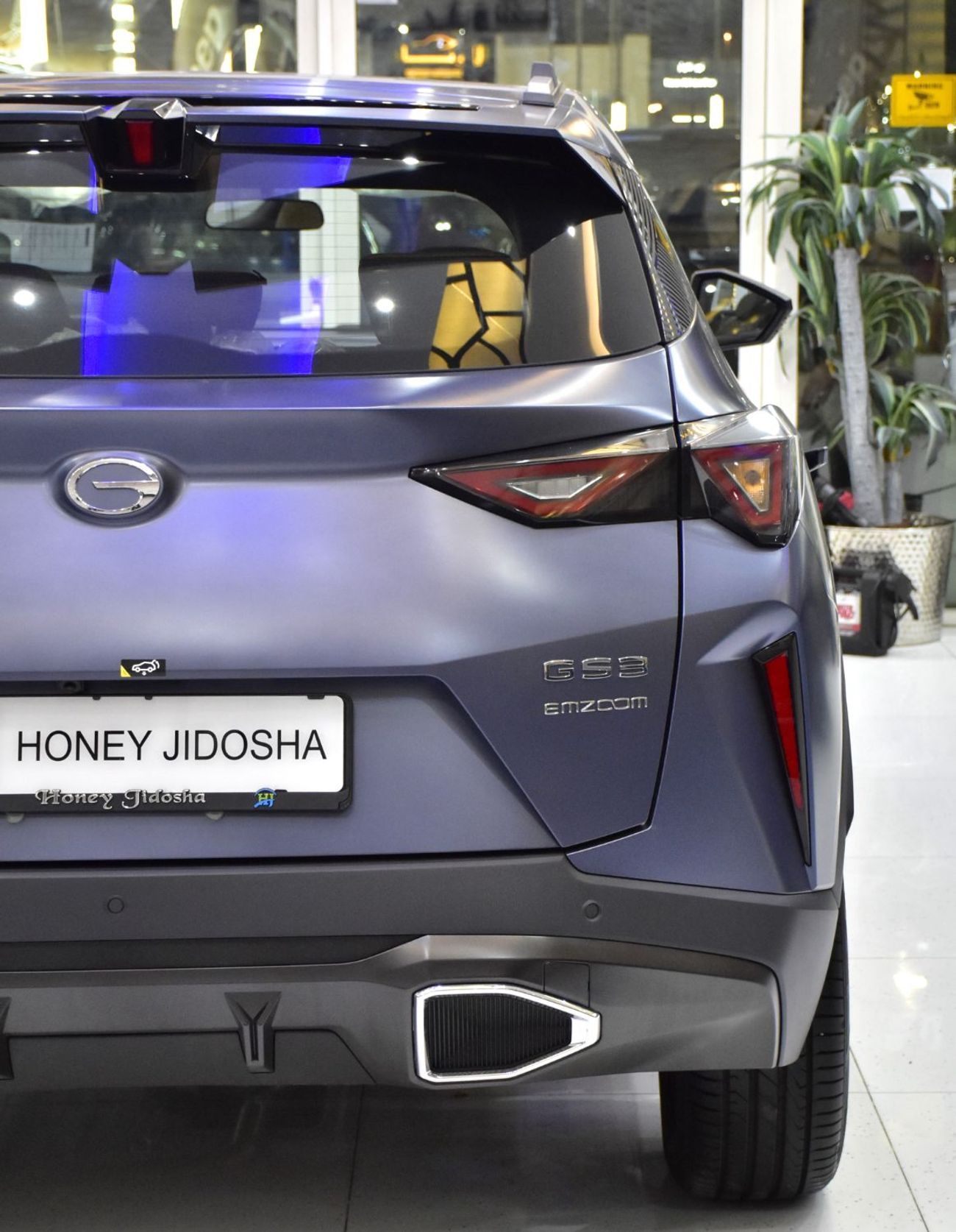 GAC GS3 Emzoom EXCELLENT DEAL for our GAC GS3 EMZOOM 1.5 L ( 2026 Model ) in Matte Blue Color GCC Specs