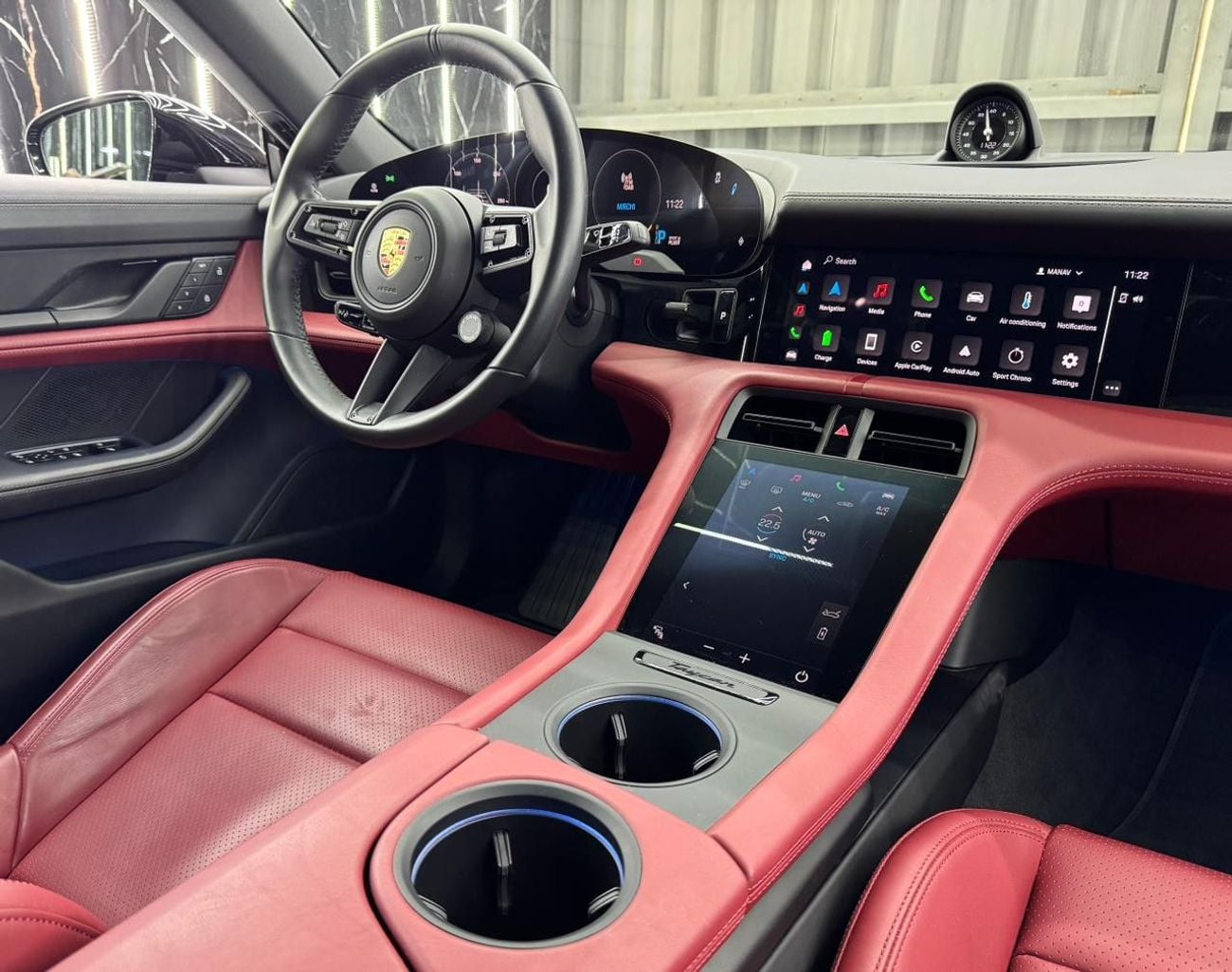 Porsche Taycan STD Exclusive Offer | GCC | Very Low Mileage | Warranty 2027 | Al Naboodah Full Service History