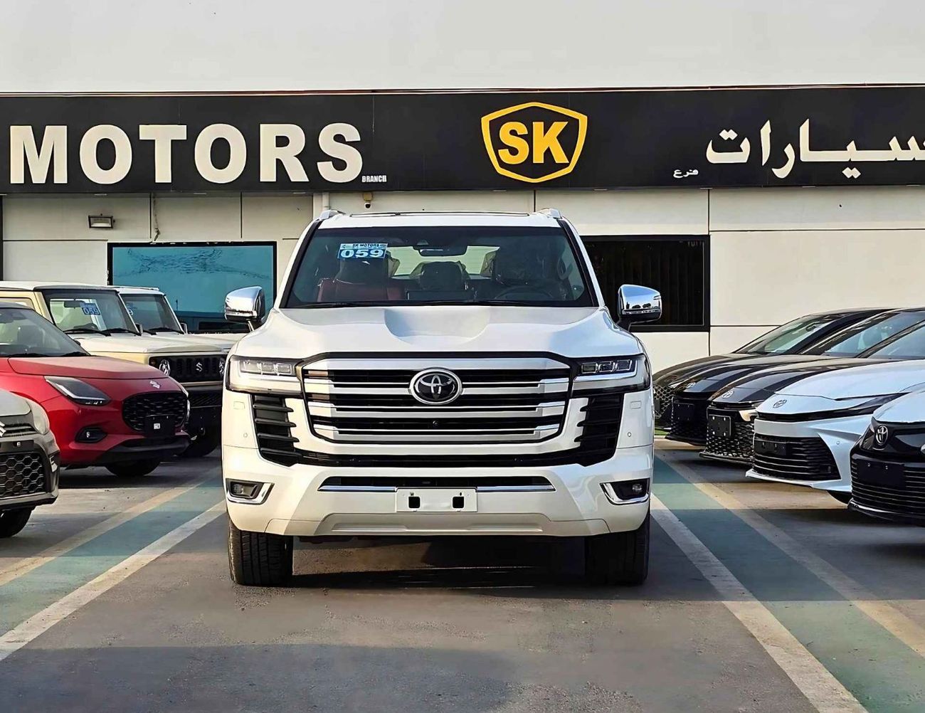 Toyota Land Cruiser VXR / TWIN TURBO / FULL OPTION / 3.3L V6 DIESEL / HEADUP DISPLAY / JBL SPKRS / SUNROOF (CODE#70000)