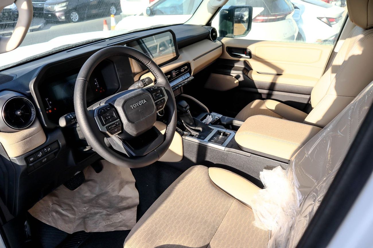 Toyota Prado First Edition Toyota Land Cruiser Prado (TJA250) – 2.4L SUV 4WD – 5 Door – 2025 Model – White Color 