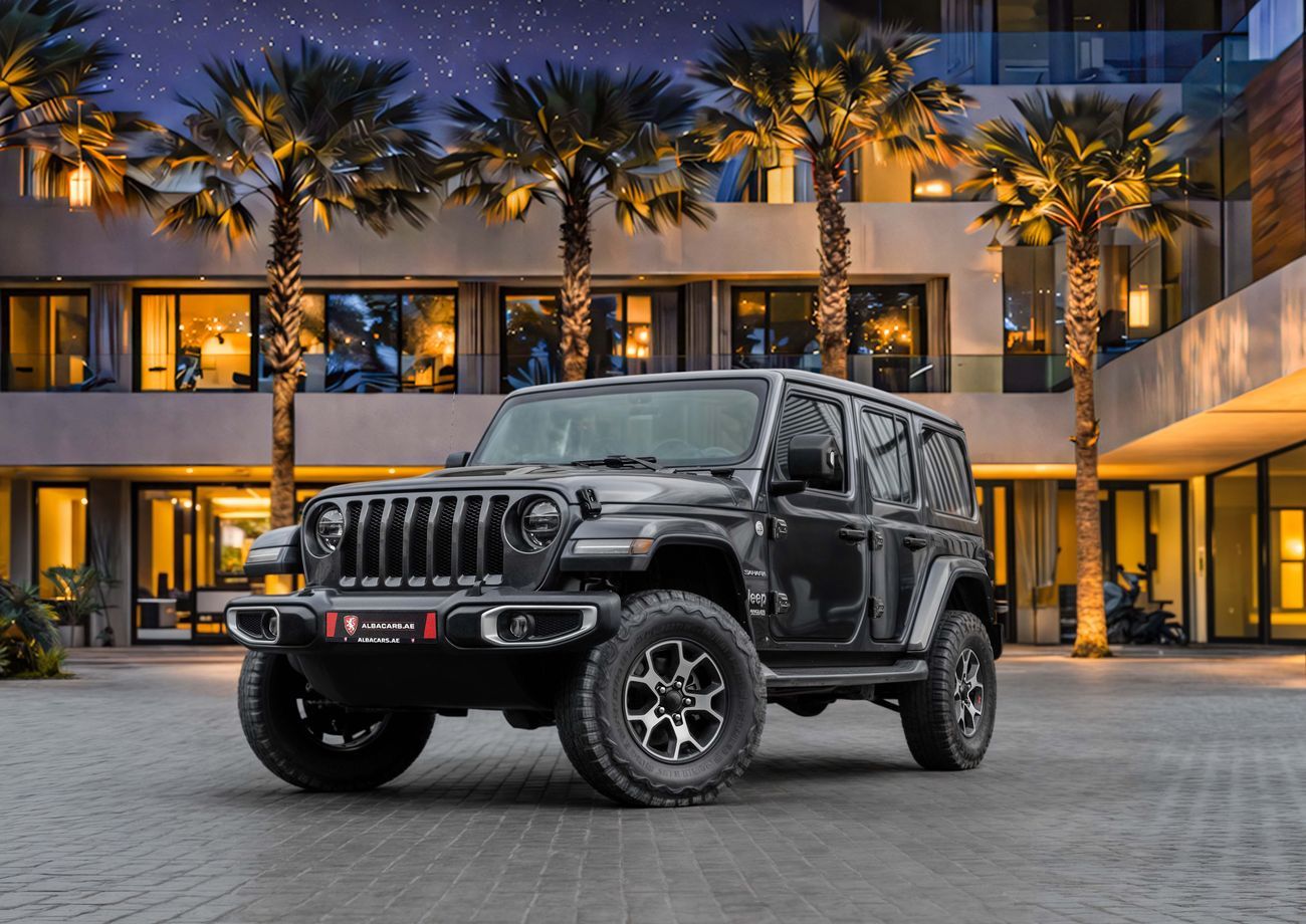 Jeep Wrangler Wrangler Unlimited Sahara | 2,400 P.M | 0% Downpayment | EXCELLENT CONDITION | Ramadan Offer!