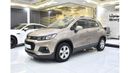 Chevrolet Trax EXCELLENT DEAL for our Chevrolet Trax LT ( 2019 Model ) in Beige Color GCC Specs