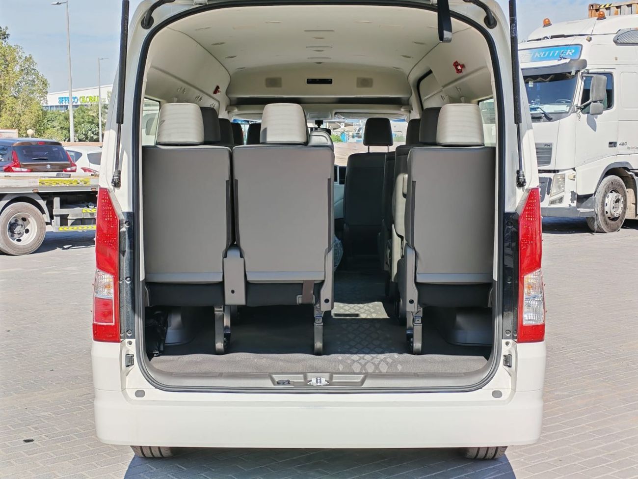 Toyota Hiace 2025 Toyota Hiace GL 13-Seater High-Roof Full-Option 2.8L 4-Cyl Diesel A/T RWD Export Only