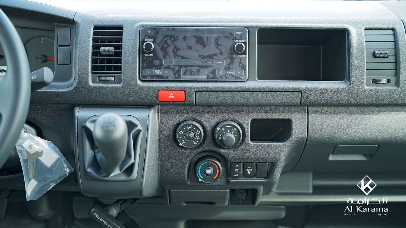 Toyota Hiace 2.5L Manual Transmission | 16 Seats with seat Belts | Power window | AC/Heater