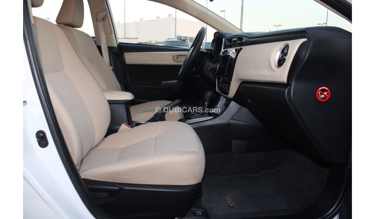 تويوتا كورولا تويوتا كورولا 2019 خليجي رقم 2 أبيض 2.0 بحالة ممتازة بدون حوادث نظيفه جدا من الداخل والخارج