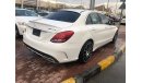 مرسيدس بنز C 300 موديل 2018  فل مواصفات فتحه وجلد  5 كاميرات وكت AMG kit