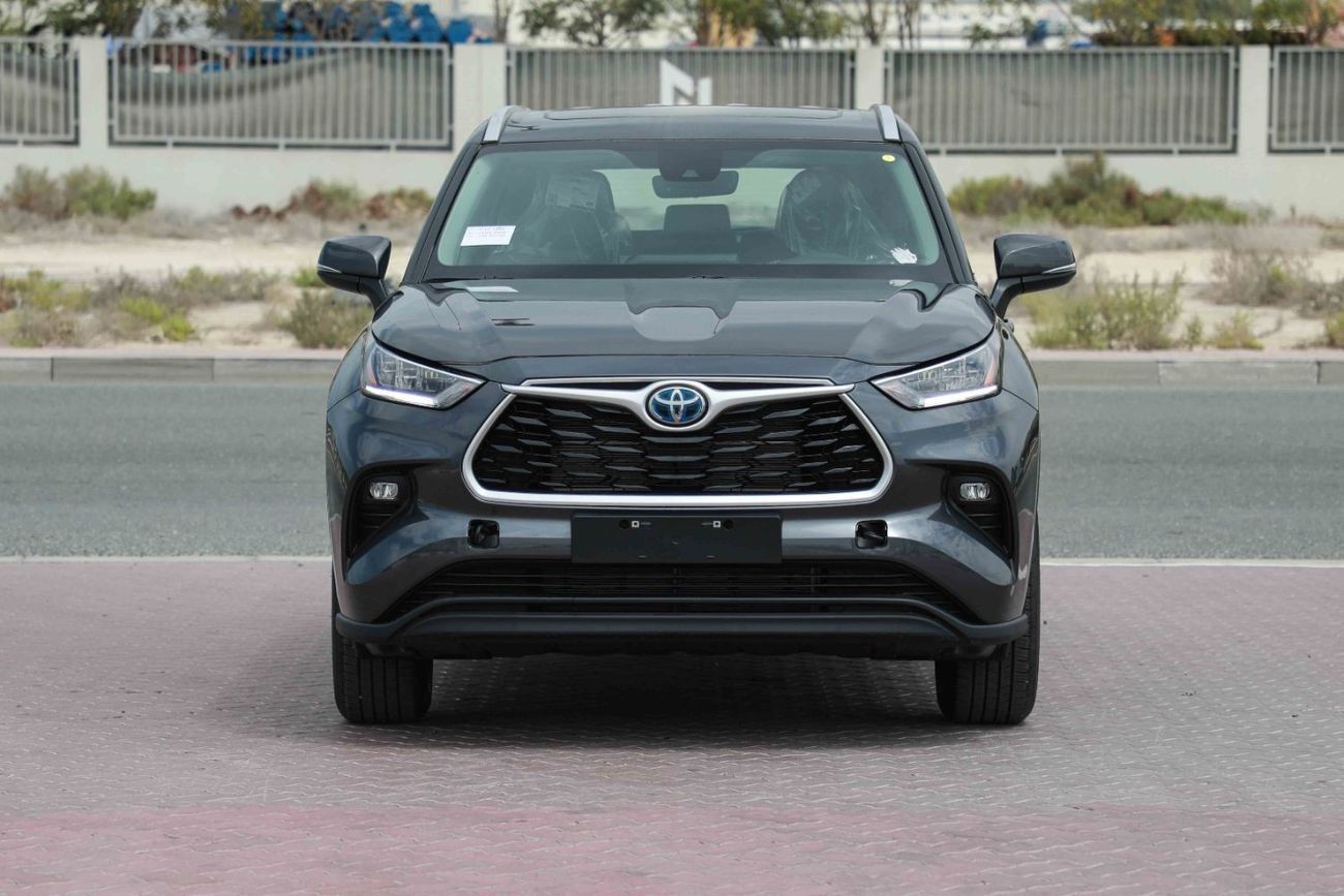 Toyota Highlander 2024 TOYOTA HIGHLANDER XLE 2.5 - Hybrid - GREY METTALIC inside GREY | Export Only