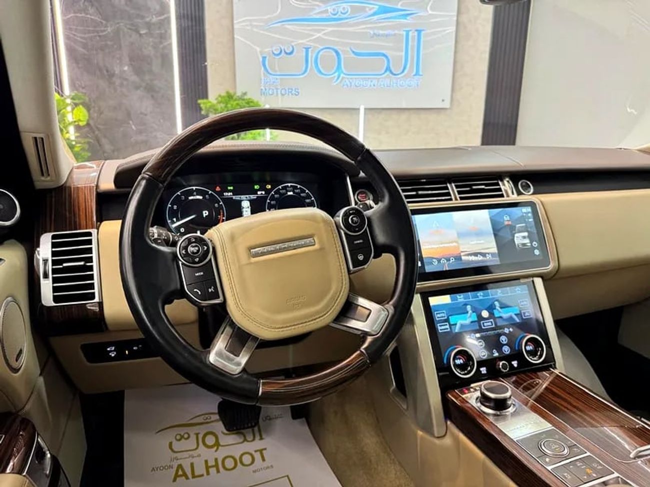 لاند روفر رينج روفر AUTOBIOGRAPHY SUPERCHARGED RR VOGUE V8 ||TOP RANGE F.S.H || GCC || FREE ACCIDENTS