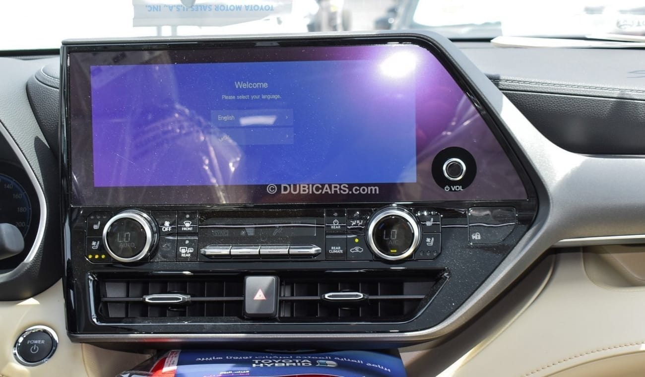 Toyota Highlander Toyota Highlander 2.5L Hybrid Limited | 2023 | For Export Only