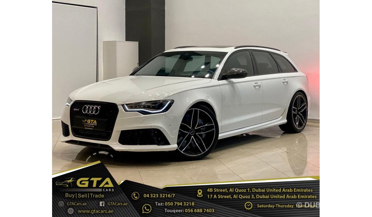 أودي RS6 2014 Audi RS6 4.0L, Full Audi Service History, Warranty, GCC