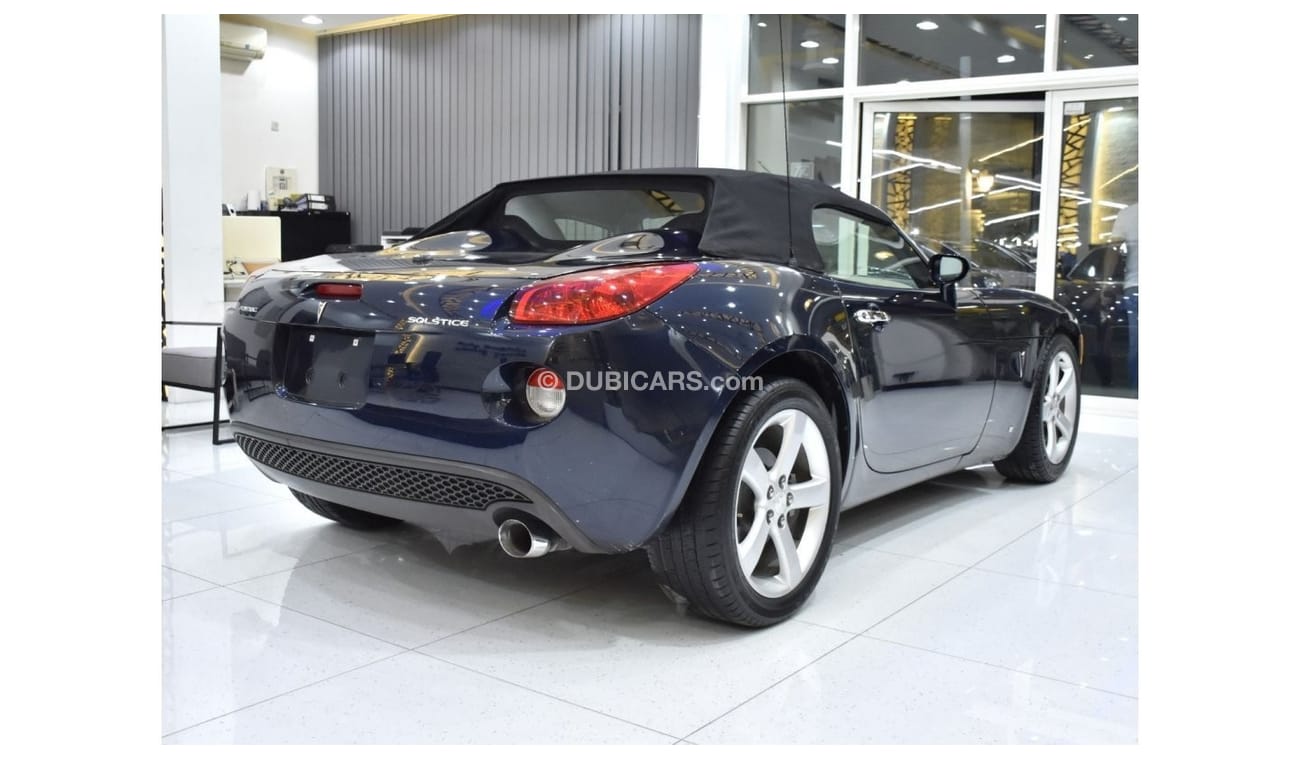 Pontiac Solstice EXCELLENT DEAL for our Pontiac Solstice Convertible ( 2006 Model ) in Blue Color American Specs