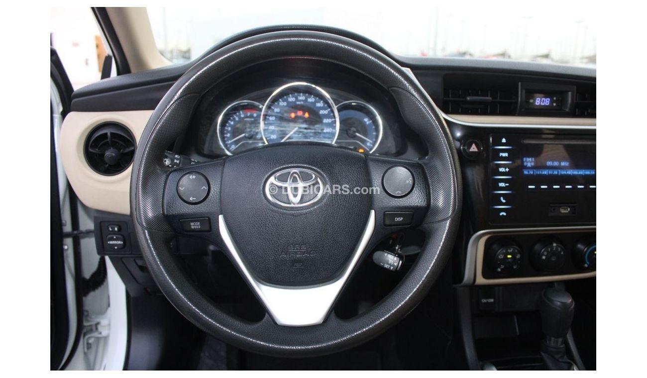 تويوتا كورولا تويوتا كورولا 2017 خليجي رقم 2 1600 سي سي بحالة متازة بدون حوادث نظيفه جدا من الداخل والخارج