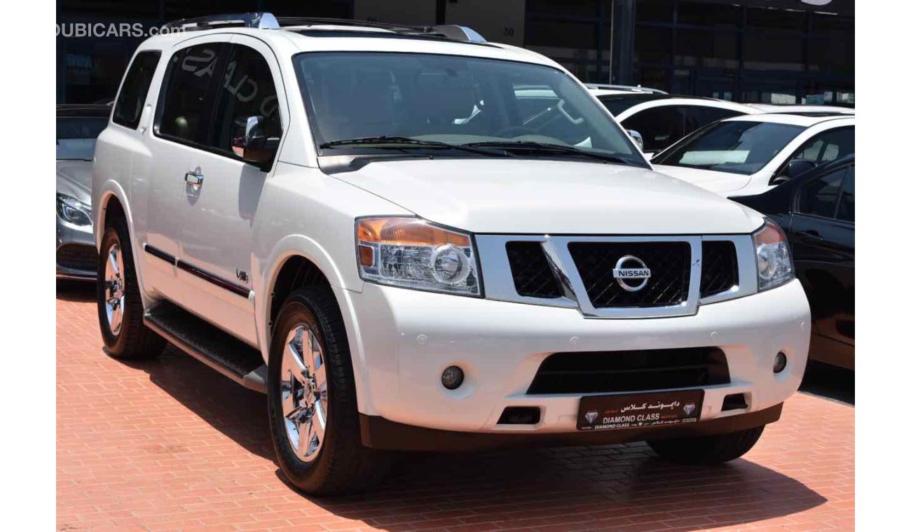 Nissan Armada 1 year warranty Gcc full option Low mileage very good condition