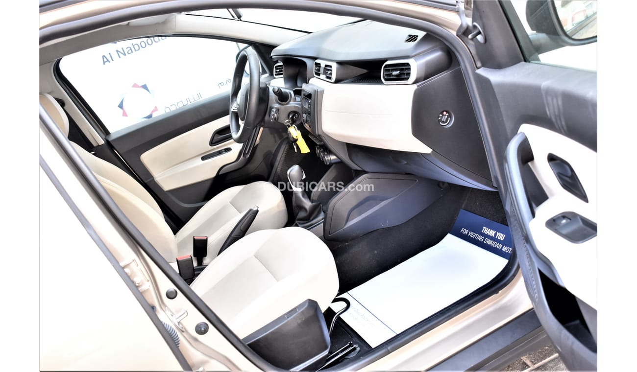 Renault Duster AED 700PM 2WD 1.6 GCC DEALER WARRANTY