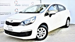 Kia Rio 1.4L EX SEDAN 2017 GCC DEALER WARRANTY 1yr / 20k SERVICE CONTRACT