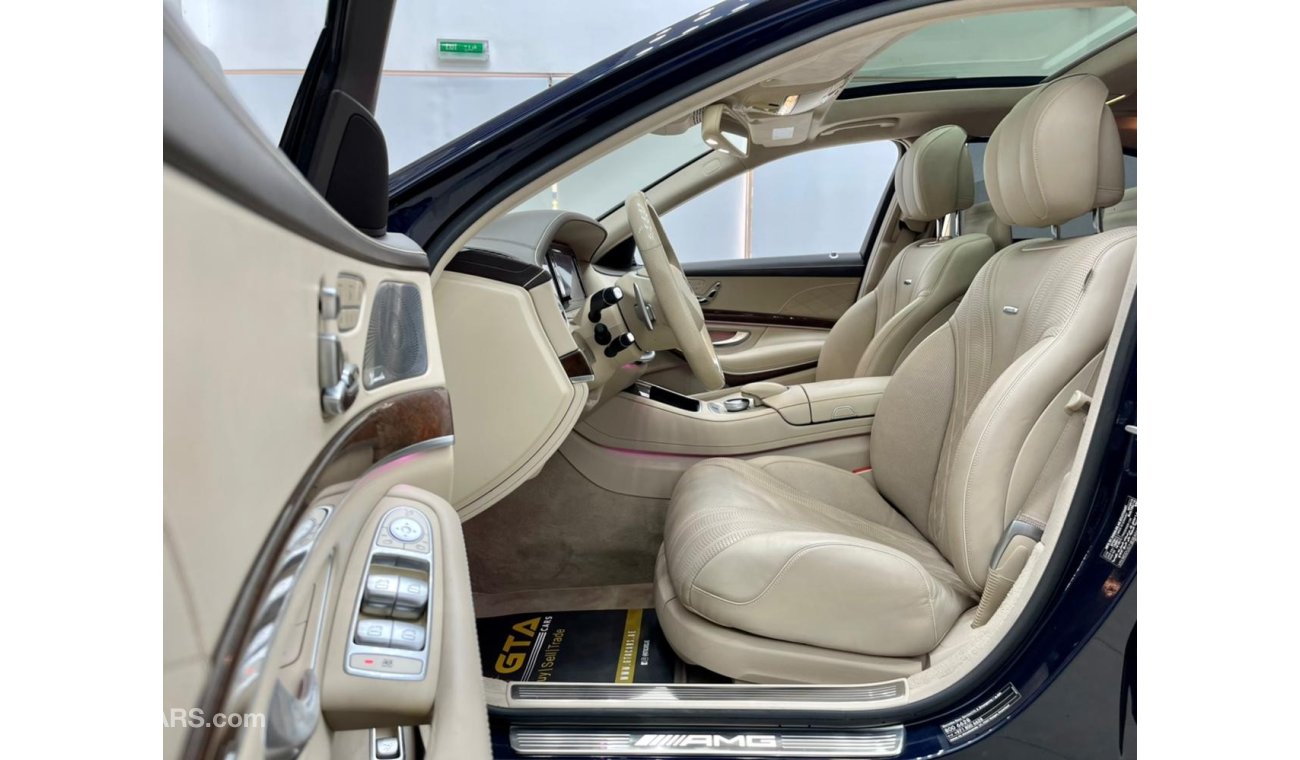 مرسيدس بنز S 63 AMG 2014 Mercedes S 63 AMG 4Matic, Full Service History, Warranty, GCC