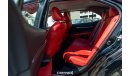 Toyota Camry XSE Hybrid Black / Red Interior