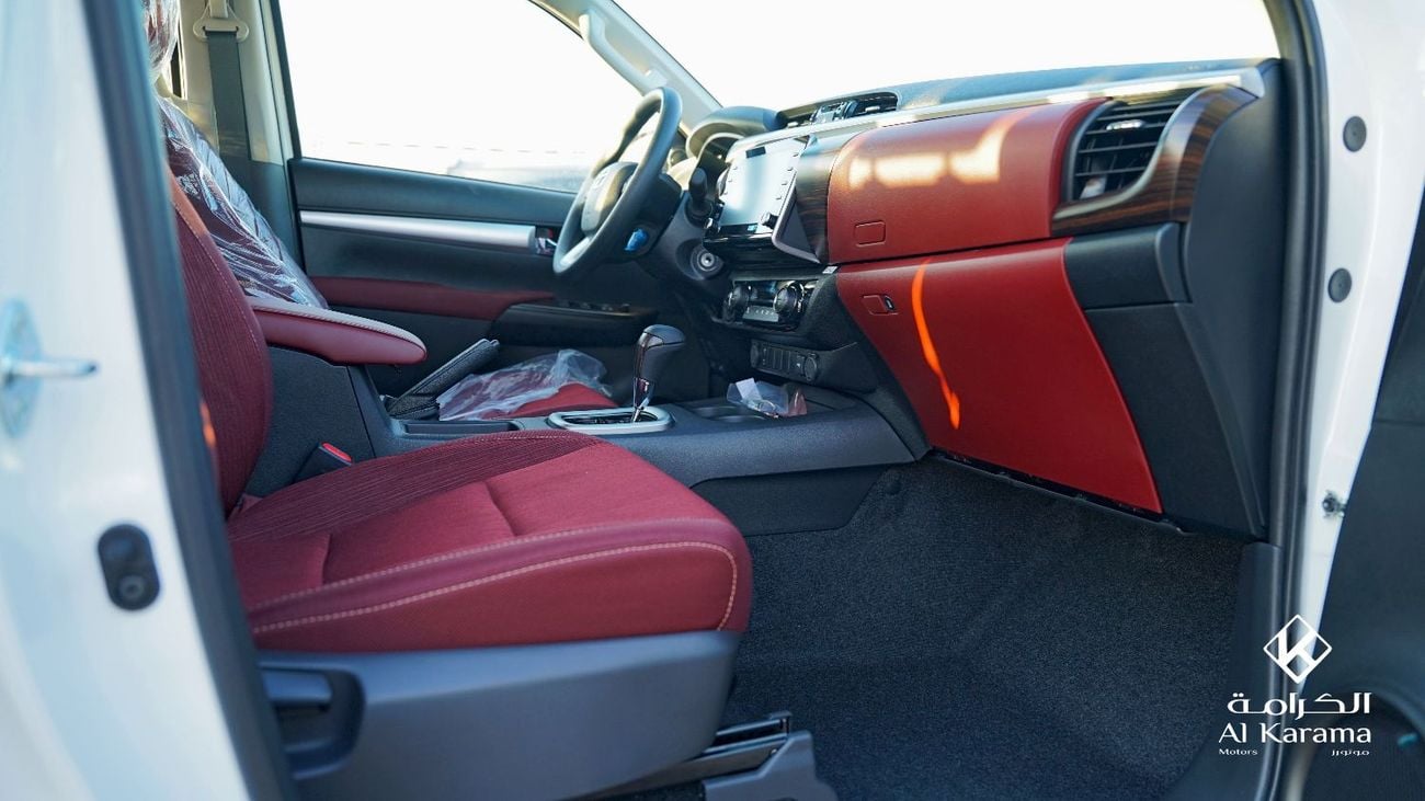 تويوتا هيلوكس 2.4L | GLX-S | SR5 | Full Option | Diff Lock | Automatic Transmission | GCC Specs