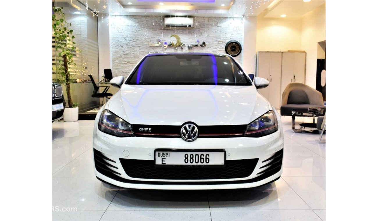 Volkswagen Golf AMAZING!!! Volkswagen GTI 2016 Model!! in White Color! GCC Specs