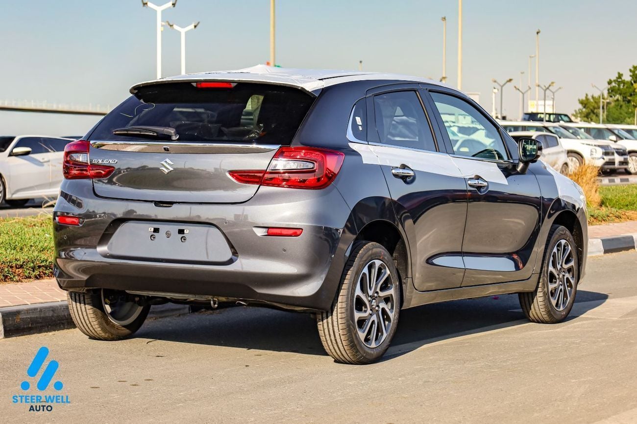 سوزوكي بالينو 2026 GLX – 1.5L Petrol | 360° View | 6 Airbags | Market-Best Price