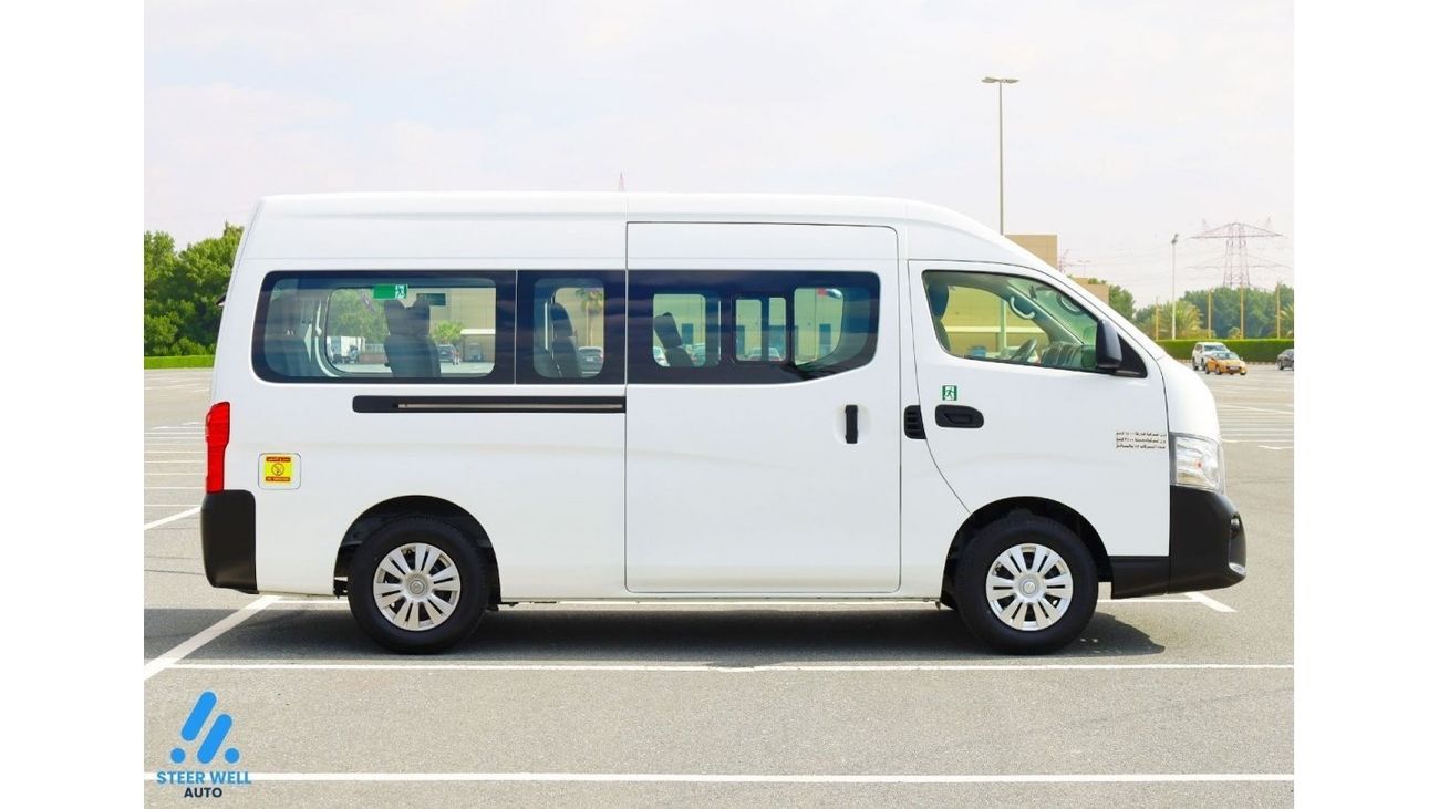 نيسان NV350 Urvan 2021 /13 High Back Executive Seats / 2.5 Petrol M/T / GCC / Like New Condition