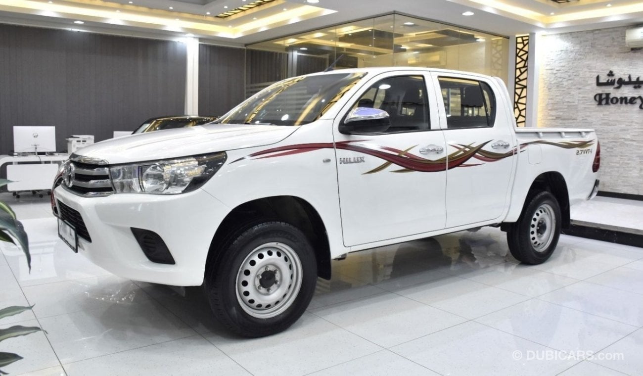 Toyota Hilux EXCELLENT DEAL for our Toyota Hilux 2.7 VVT-i ( 2021 Model ) in White Color GCC Specs