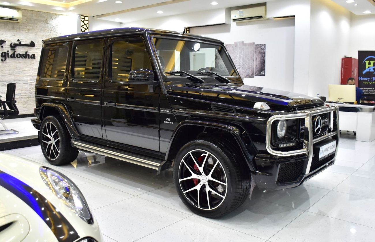مرسيدس بنز G 63 AMG EXCELLENT DEAL for our Mercedes Benz G63 AMG ( 2016 Model ) in Black Color GCC Specs