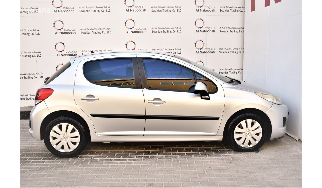 Peugeot 207 1.6L ACTIVE 2011 GCC SPECS