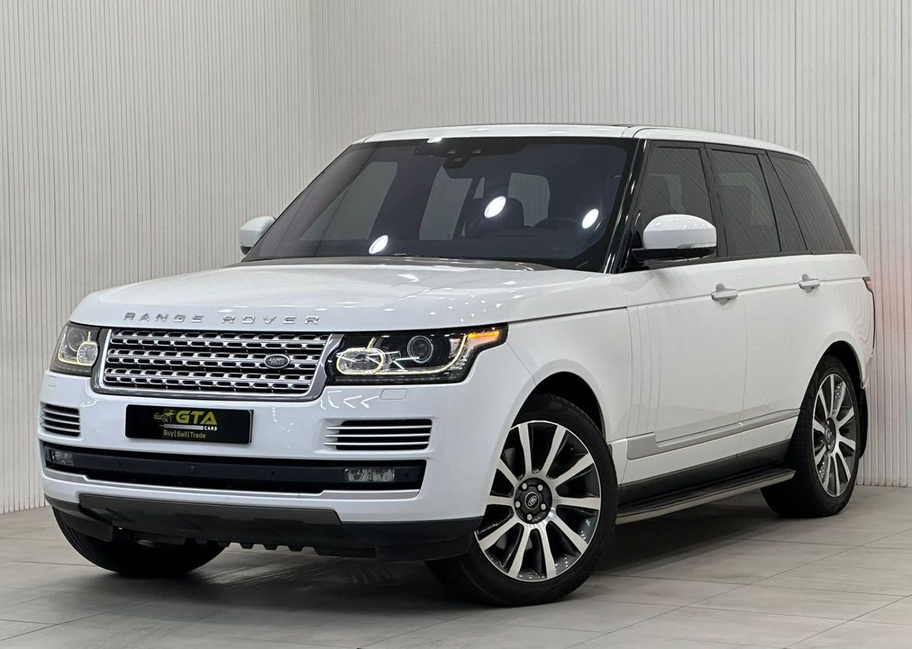 لاند روفر رينج روفر 2017 Range Rover Vogue SE Supercharged, 2024 Range Rover Warranty + Service Pack, Full Options, GCC