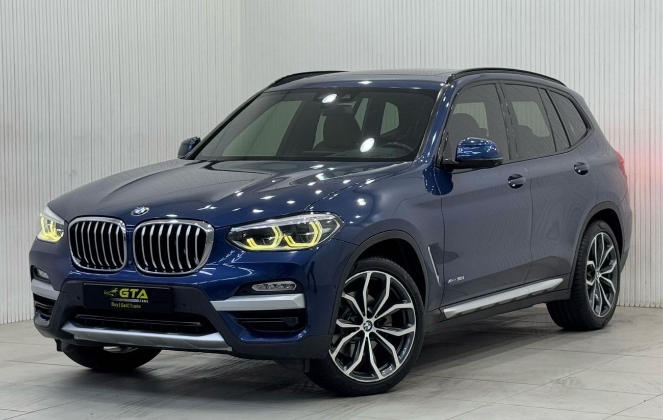 بي أم دبليو X3 xDrive 30i 2.0L 2018 BMW X3 xDrive30i, One Year Warranty, Full Service History, GCC