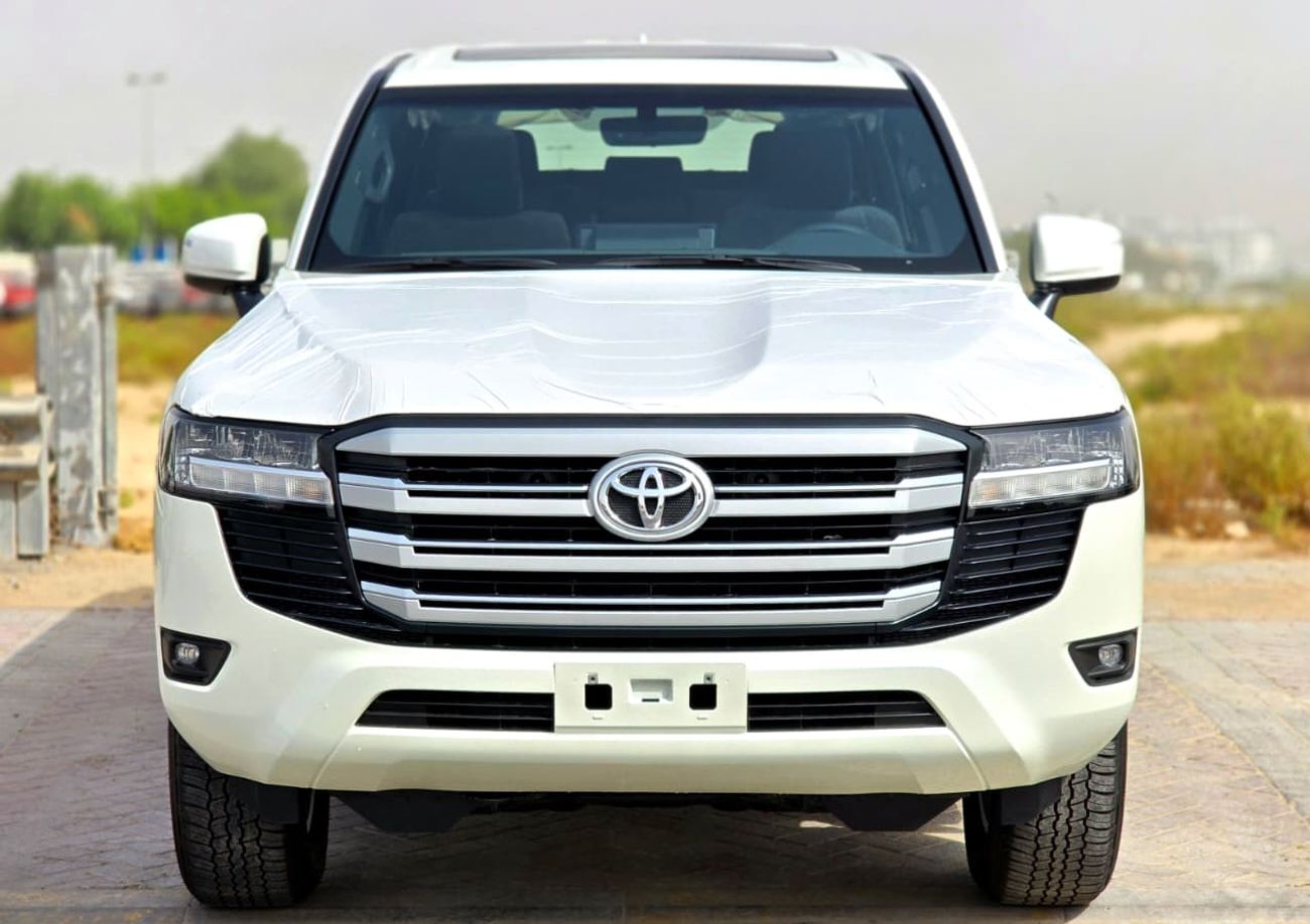 تويوتا لاند كروزر Toyota Land Cruiser GXR 3.5L Tween Turbo Model 2026 With Sunroof, Col Box, Power Seat,