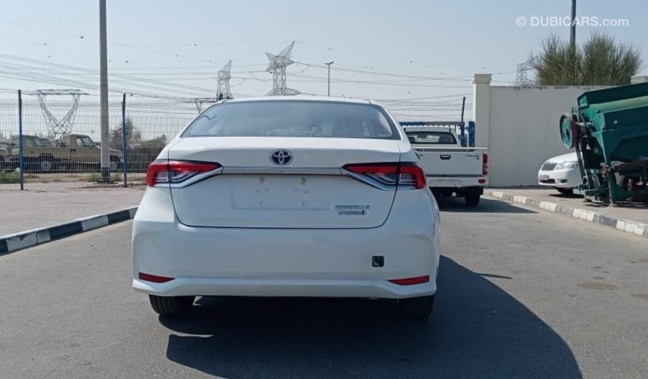 تويوتا كورولا TOYOTA COROLLA HYBRID 1.8 WITH PUSH START 5 SEATER 2021MY EXPORT ONLY