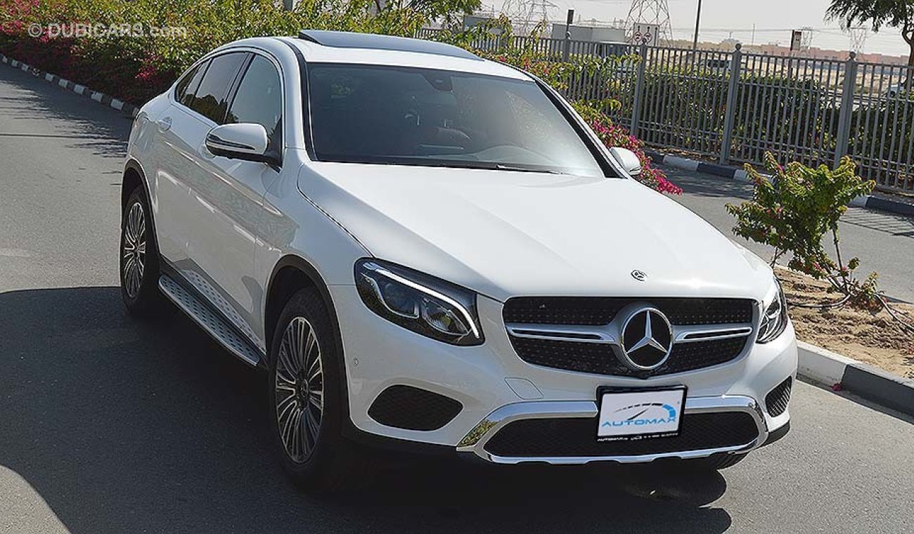 Mercedes-Benz GLC 300 Coupe, 4MATIC 2019, 2.0L I4-Turbo GCC, 0km w/ 2 Years Unlimited Mileage Dealer Warranty