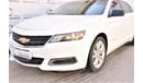 Chevrolet Impala 3.6L LT V6 2019 GCC DEALER WARRANTY