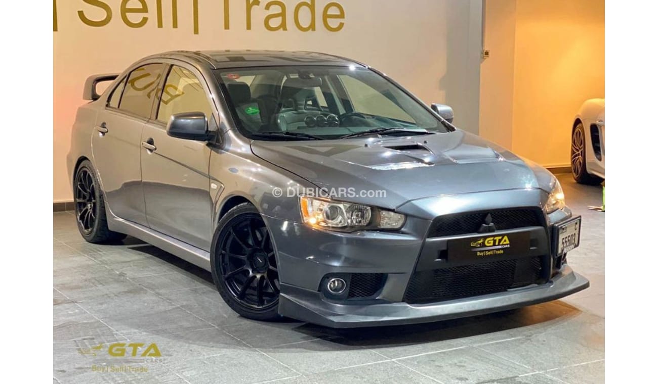 Mitsubishi Evo 2009 Mitsubishi Evolution X, Service History, GCC, Low Kms